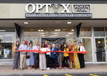 Optyx held a ribbon cutting ceremony in September for its new Matituck location