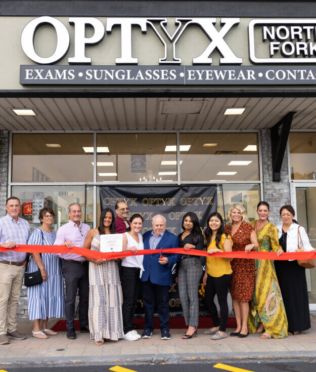 Optyx held a ribbon cutting ceremony in September for its new Matituck location