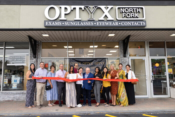 Optyx held a ribbon cutting ceremony in September for its new Matituck location