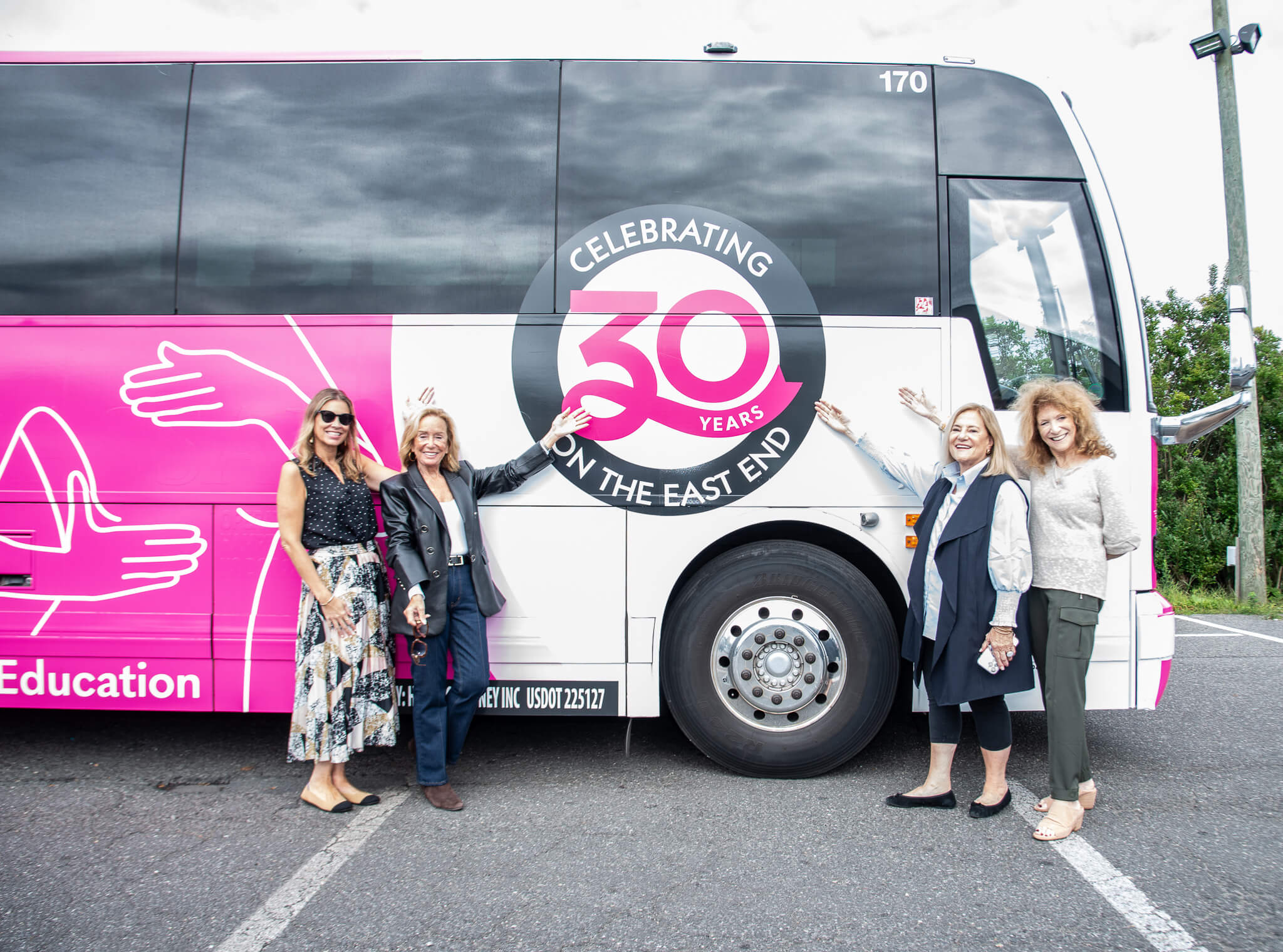 Amanda Frazer, Ann Ciardullo, Cathy Tweedy, Julie Ratner (Lisa Tamburini) - Ellen Hermanson Foundation and Hampton Jitney