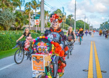 Brandy Lee on the Witches of Delray Beach Bike Ride