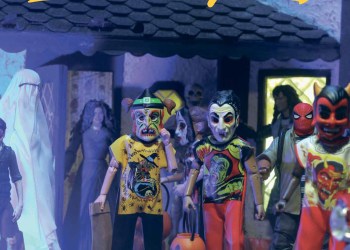 Halloween in the 1980s toy photography October 25, 2024 Dan's Papers cover art by Oliver Peterson