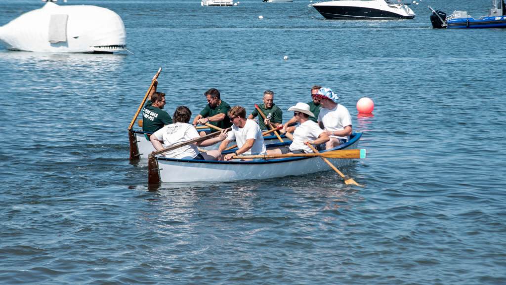 Whaleboat Racing Teams at HarborFest