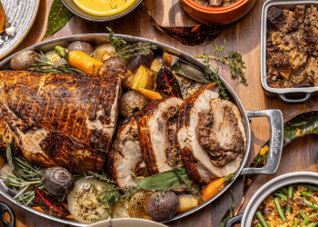 Galley at the Hilton Thanksgiving.