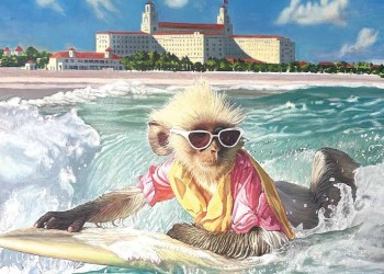 November 15, 2024 Dan's Palm Beach cover art by Serge Strosberg