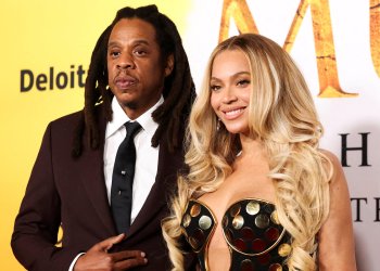 Beyonce and her husband and rapper Jay-Z attend a premiere for the film ''Mufasa: The Lion King'' in Los Angeles, California, U.S., December 9, 2024.