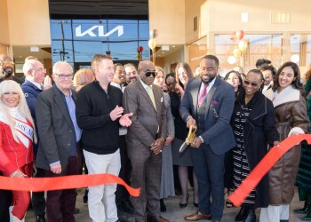 Ribbon Cutting at Eagle Kia