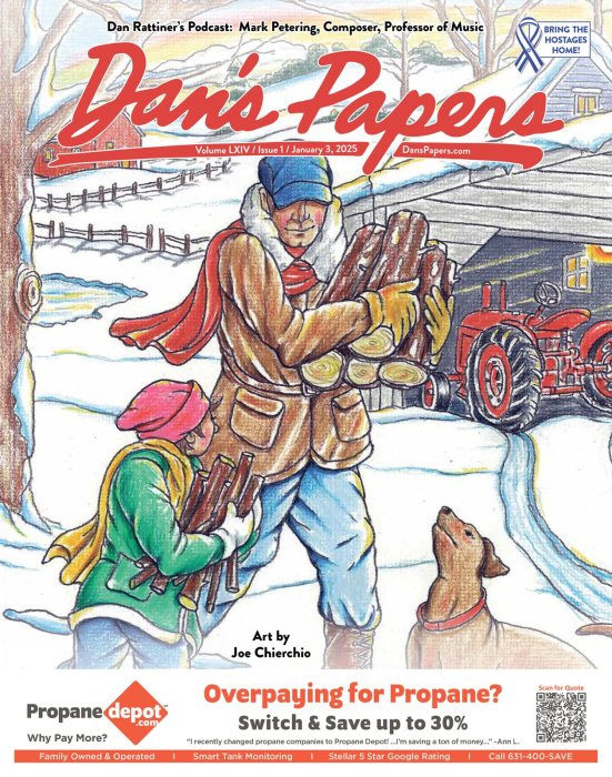 January 3, 2025 Dan's Papers cover art by Joe Chierchio