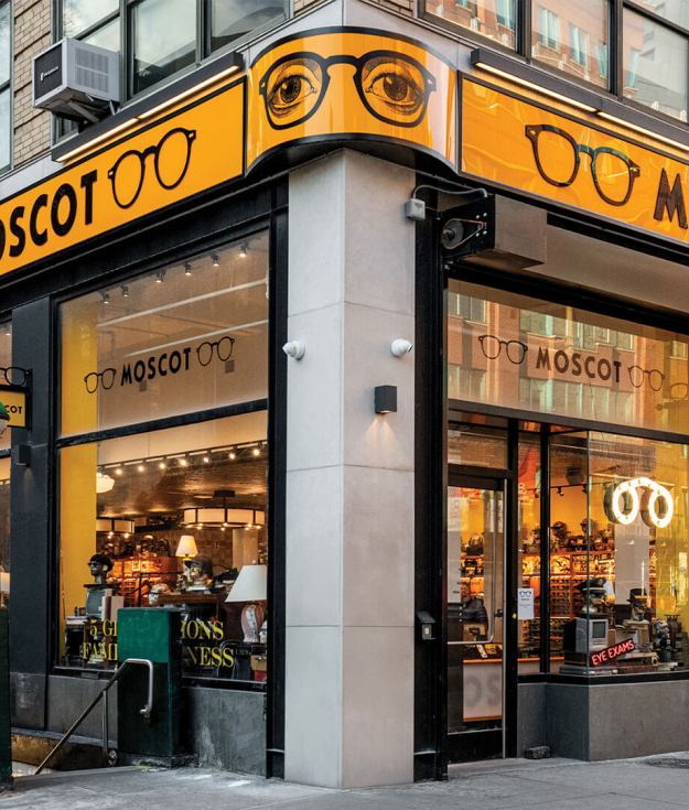 Moscot's Union Square Global Flagship location at 575 6th Avenue is a vision to behold.