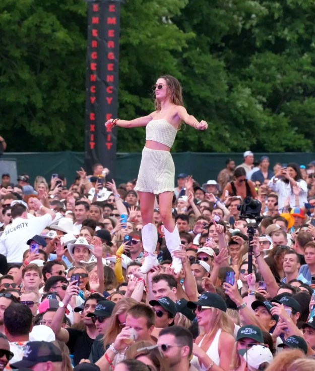 The 2024 Palm Tree Music Festival crowd