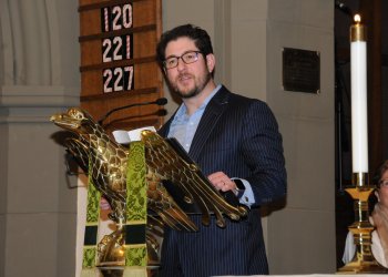 Rabbi Josh Franklin at St. Luke's Episcopal Church