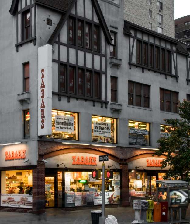 Zabar's flagship location on the Upper West Side