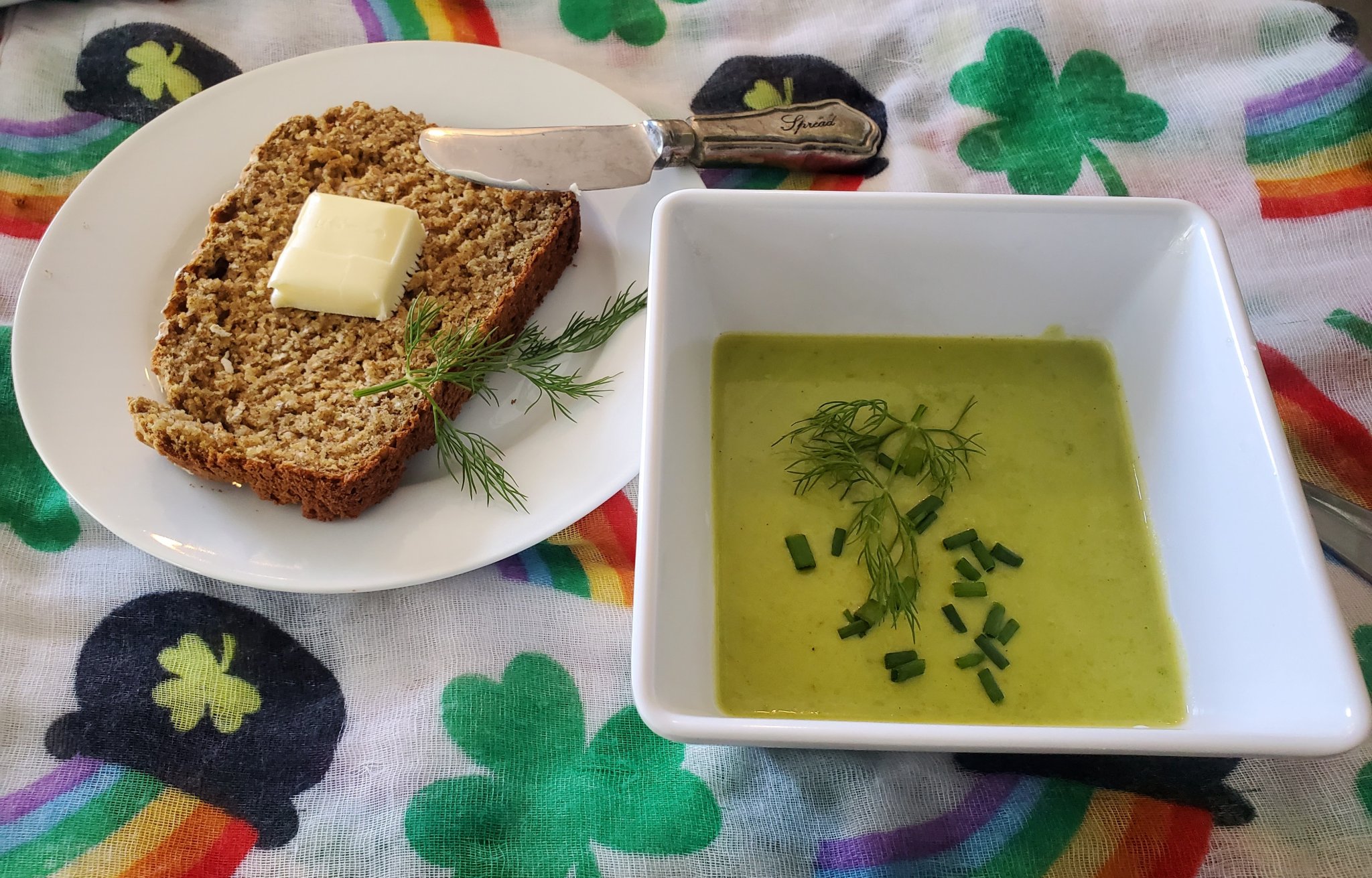 Pea soup