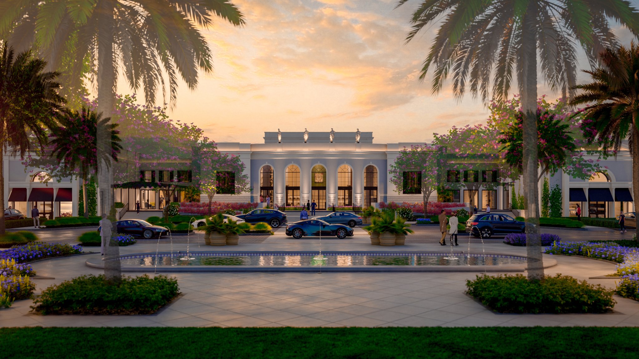 Glazer Hall front entrance