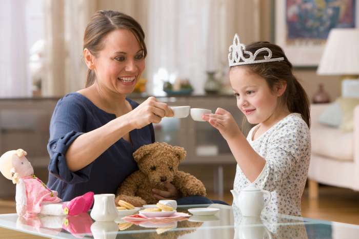Princess tea parties are abound on the East End.