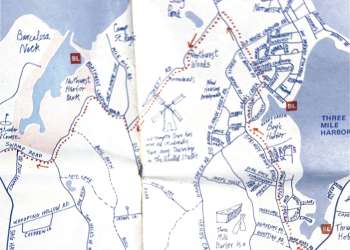 Look for the mythical Jeep’s Folly and Lois Lane on this map