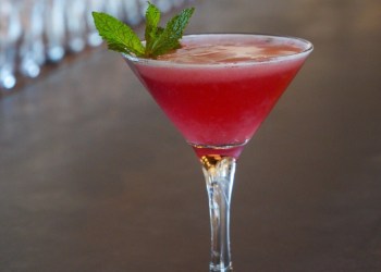 The Wolffer Estate Pink Lady Cocktail