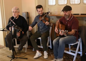 Joey Mullen, Pat Mangan, Johnny Cuomo at Canoe Place Inn