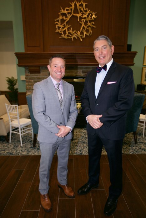 Greg Garrett, Robert J. Syron at Peconic Landing