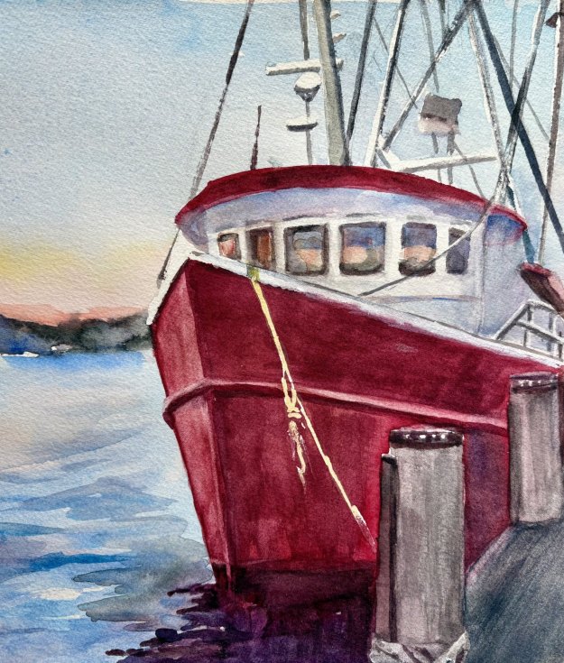 April 25 Dan's Papers North Fork cover art by Susan Sterber