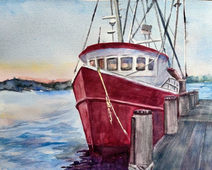 April 25 Dan's Papers North Fork cover art by Susan Sterber