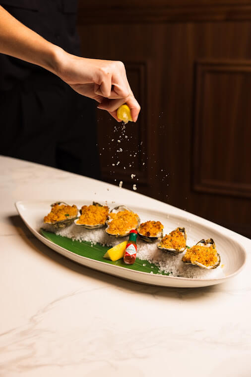 Baked clams from Gabriella's Modern Italian.