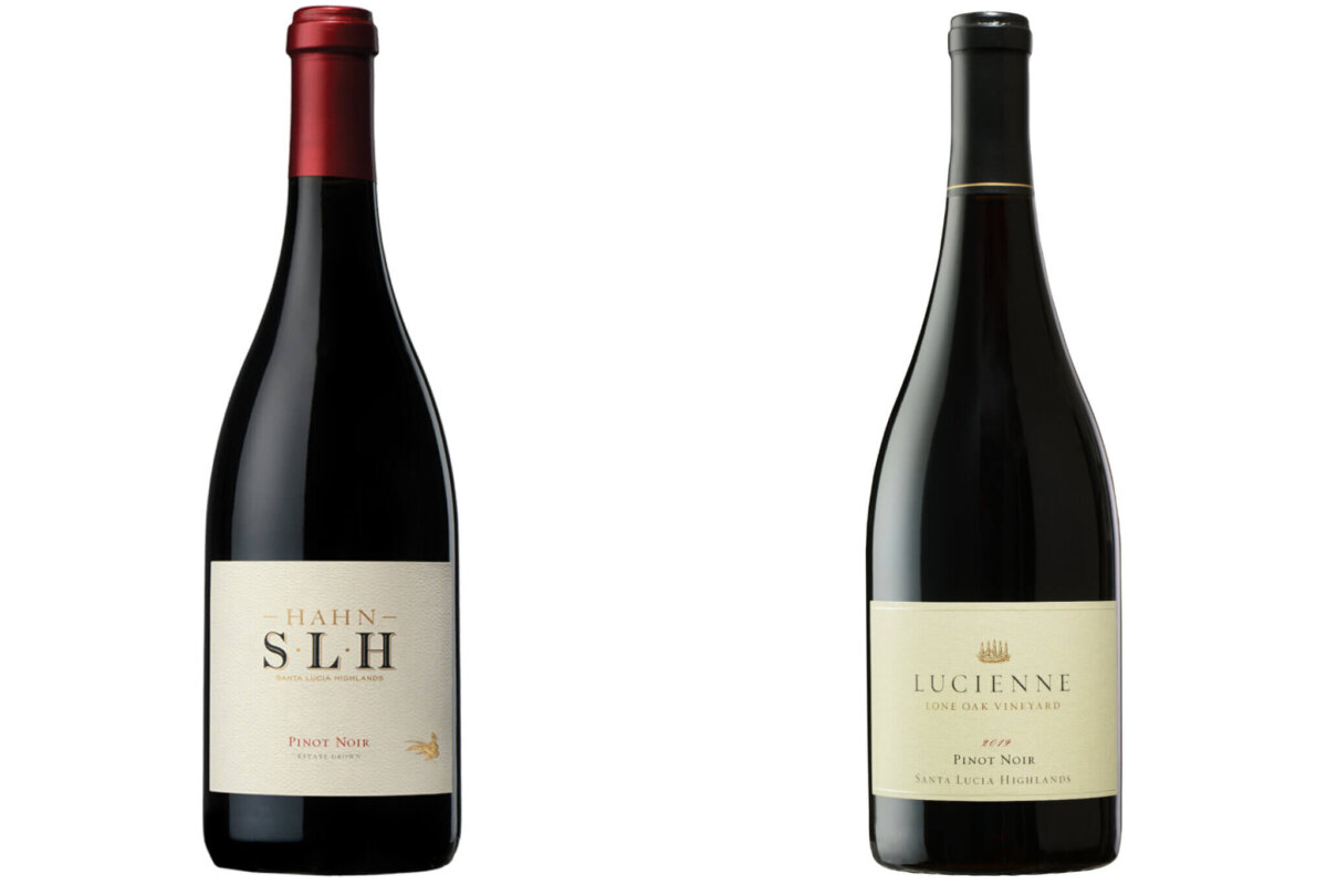 The Hahn SLH Pinot Noir 2021 and Lucienne Lone Oak Vineyard Pinot Noir 2021