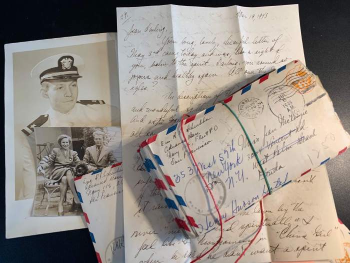 Letters between Bob and Jean
