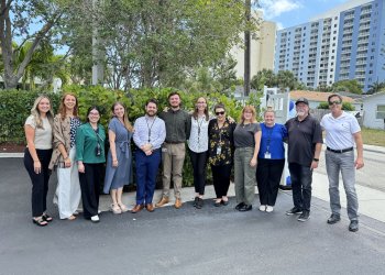 Beachway Therapy Team at First Responders Mental Health Walk