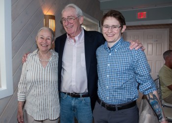 Dede Gotthelf, Terry Moan, Shane Moan at Spring Salon Series