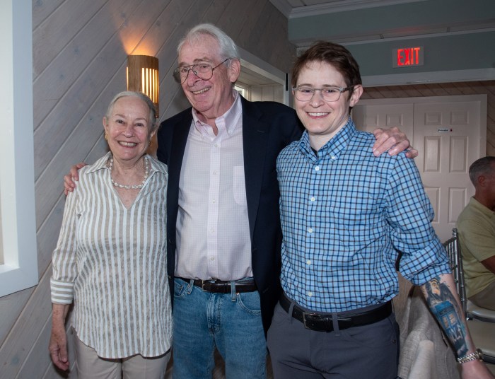Dede Gotthelf, Terry Moan, Shane Moan at Spring Salon Series