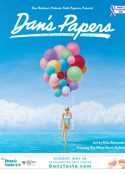 May 16, 2025 Dan's Papers cover art by Elise Remender, Courtesy The White Room Gallery