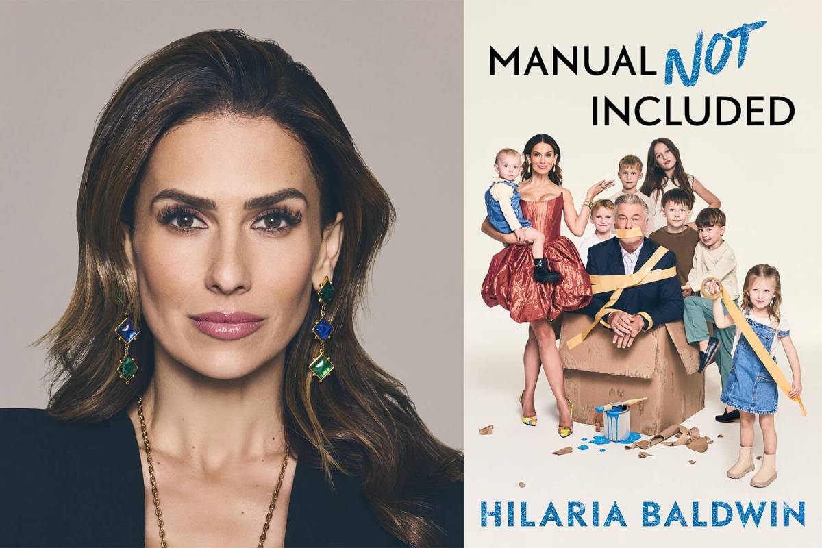 Hilaria Baldwin and her new book "Manual Not Included," Author Photo: by Koury Angelo, Courtesy Simon & Schuster