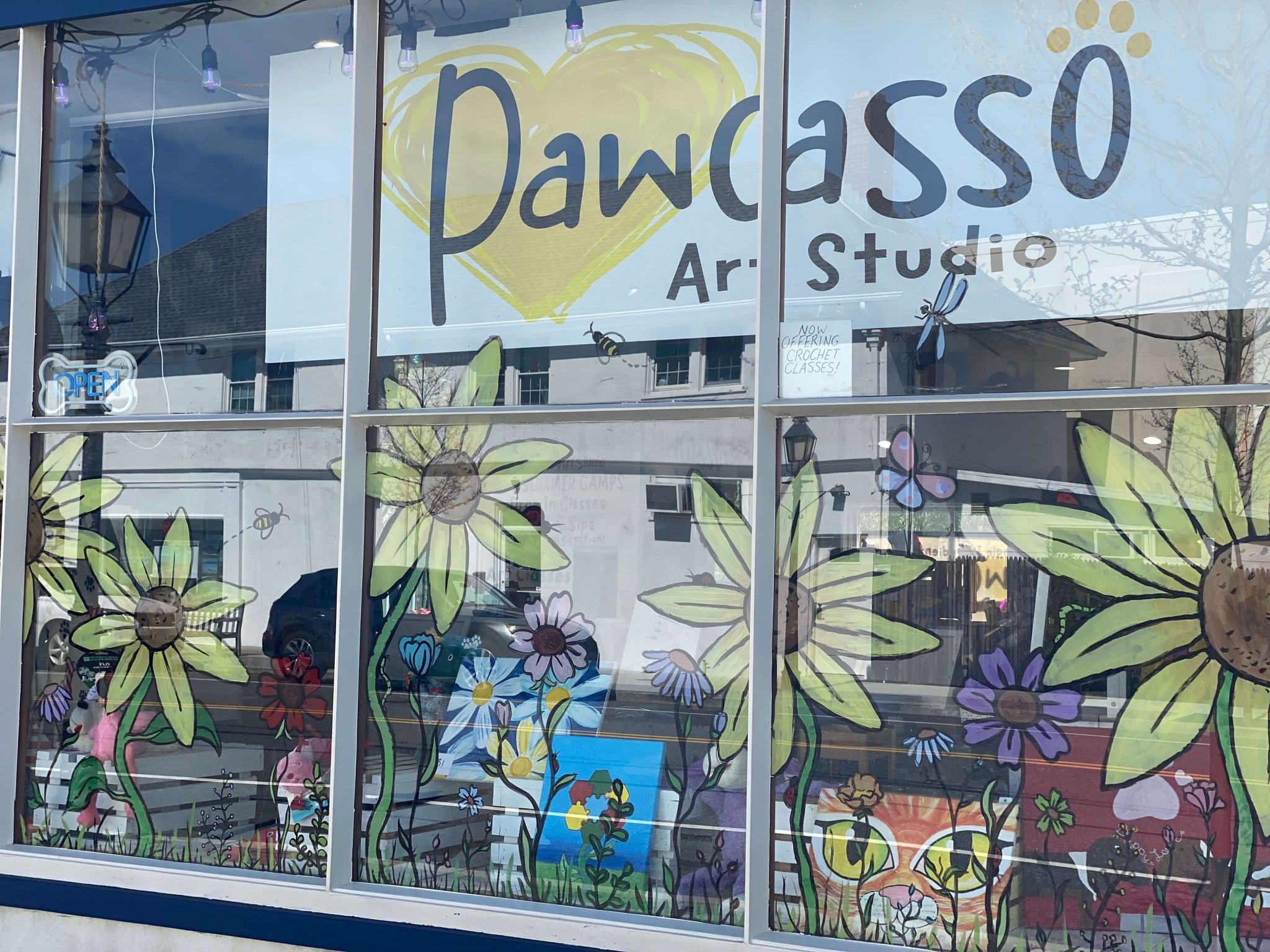 Pawcasso Art Studio and Pet Boutique in Westhampton Beach