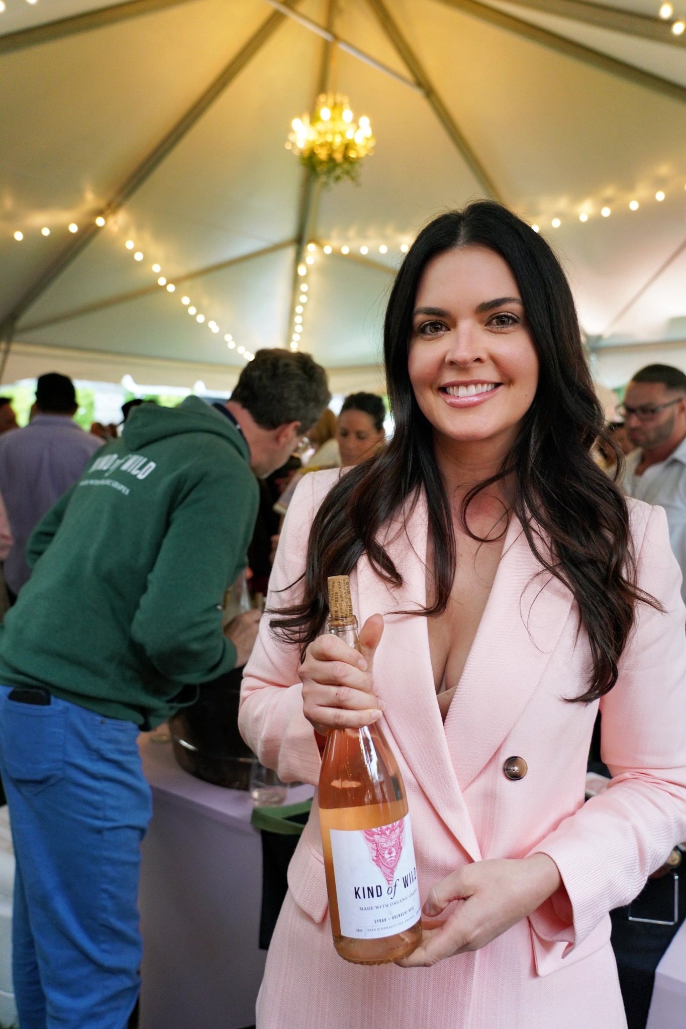 Rosé Soirée host Katie Lee Biegel and her Kind of Wild rosé