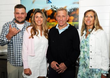 John Persan, Nina, Tom and Kathy Piacentine at East Hampton EMS Award Ceremony
