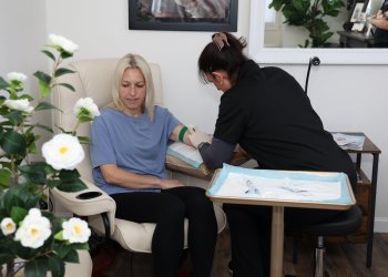 IV vitamin therapy at Heavenly Hydration.