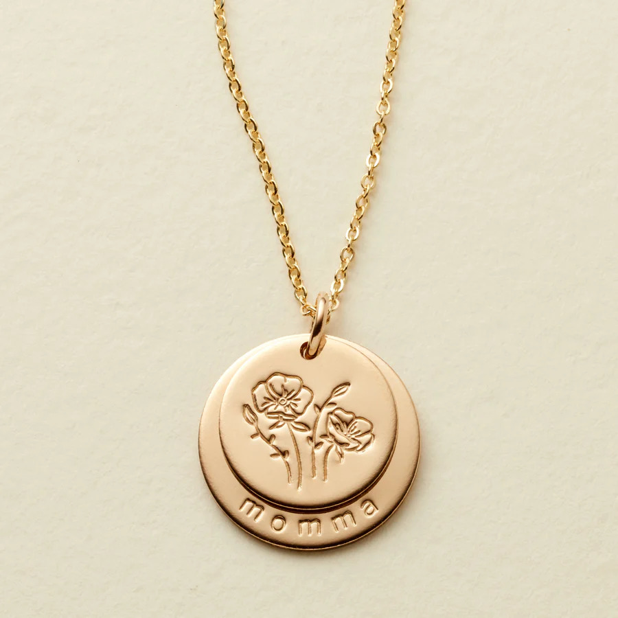 Made by Mary Nora Disc Necklace