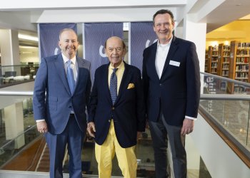Senator George LeMieux, Wilbur Ross, Stephen Johnson at Palm Beach Atlantic Event