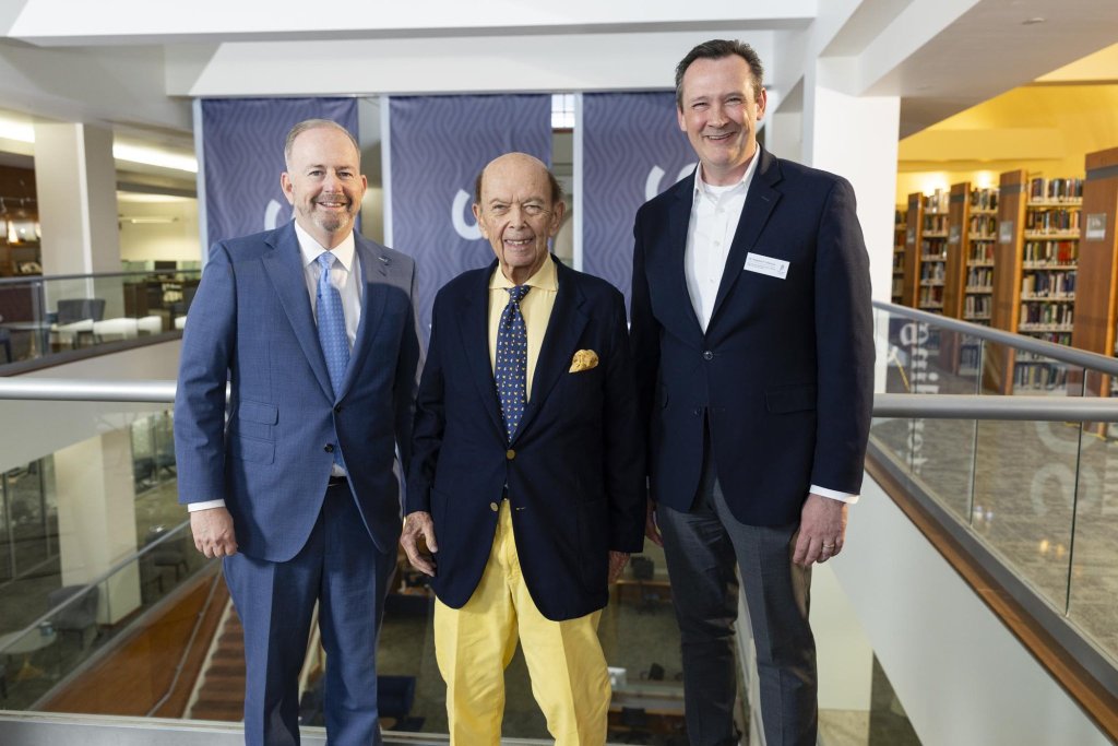 Senator George LeMieux, Wilbur Ross, Stephen Johnson at Palm Beach Atlantic Event
