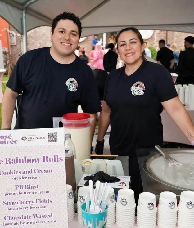 The Rainbow Rolls owners Evelyn and Richard Morales