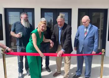 Bryan Tymann, Inge Debyser, Ralph Urban, Bo Bishop at the Westhampton Beach Movie Theater