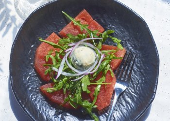 R.AIRE Heirloom Watermelon Salad.