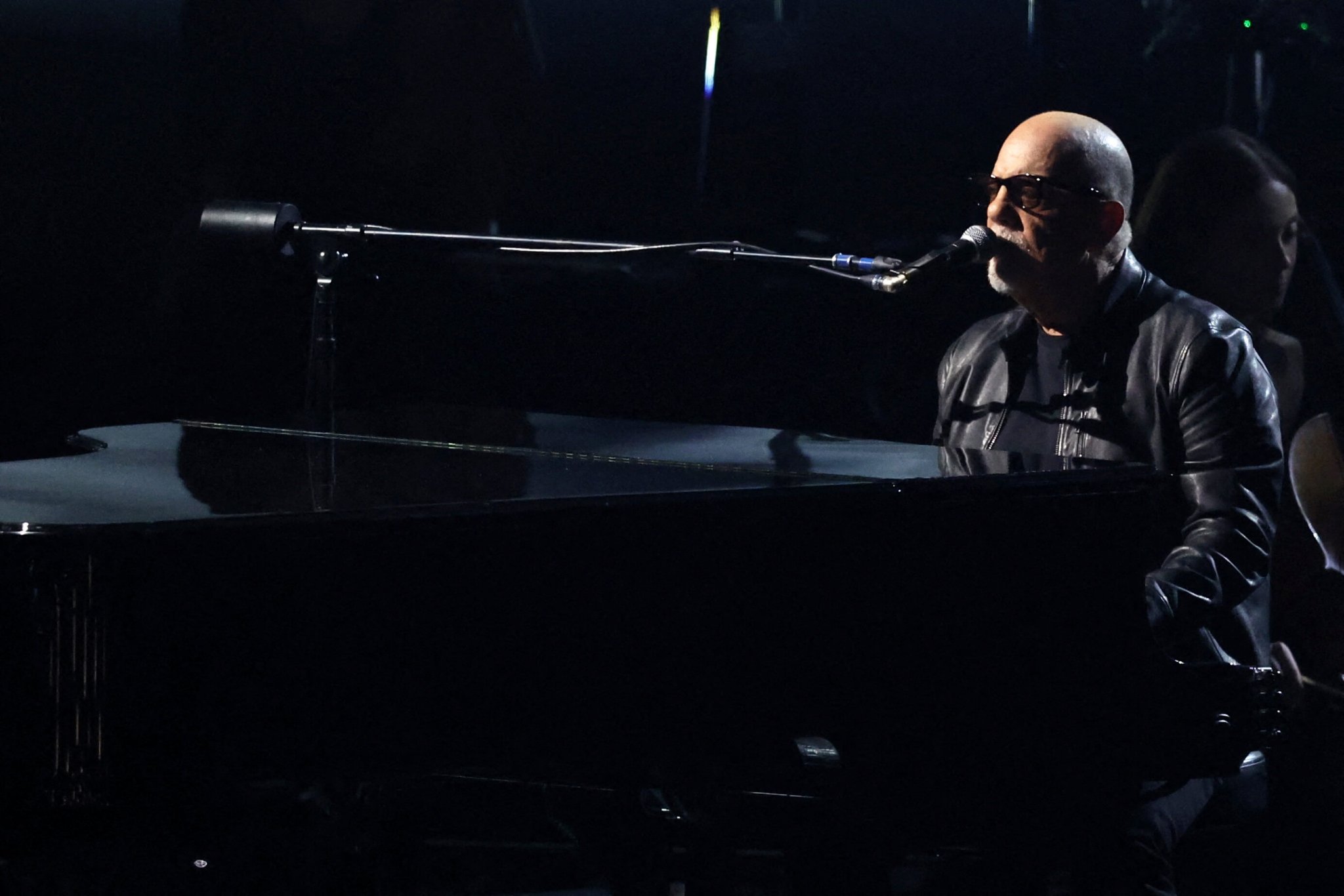 Billy Joel performs during the 66th Annual Grammy Awards in Los Angeles, California, U.S., February 4, 2024