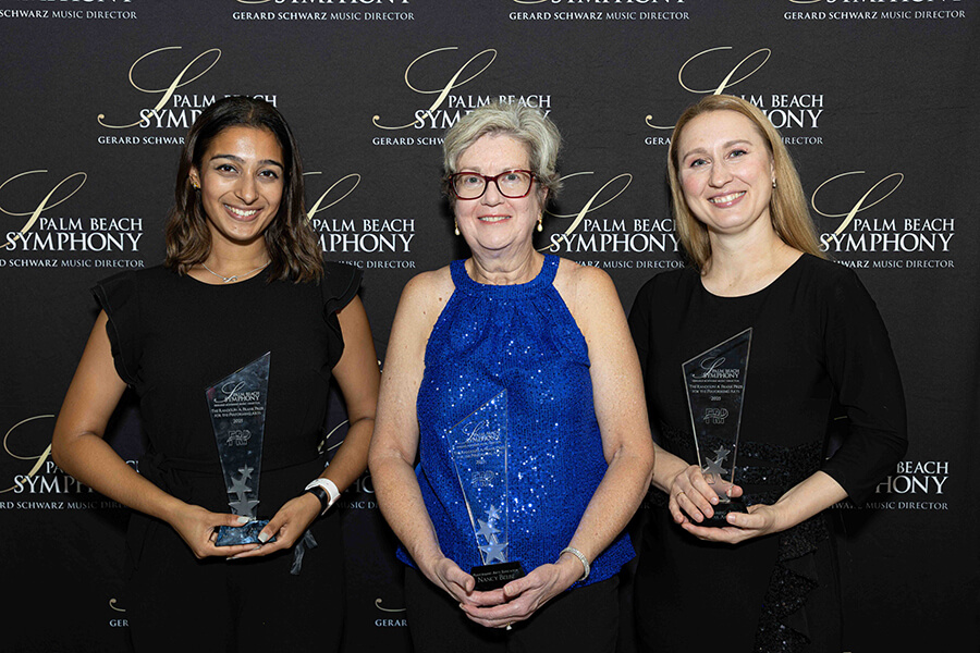 Amrutha Murthy, Nancy Beebe and Eveniya Antonyan won the 2025 Randolph A. Frank Prize for Performing Arts