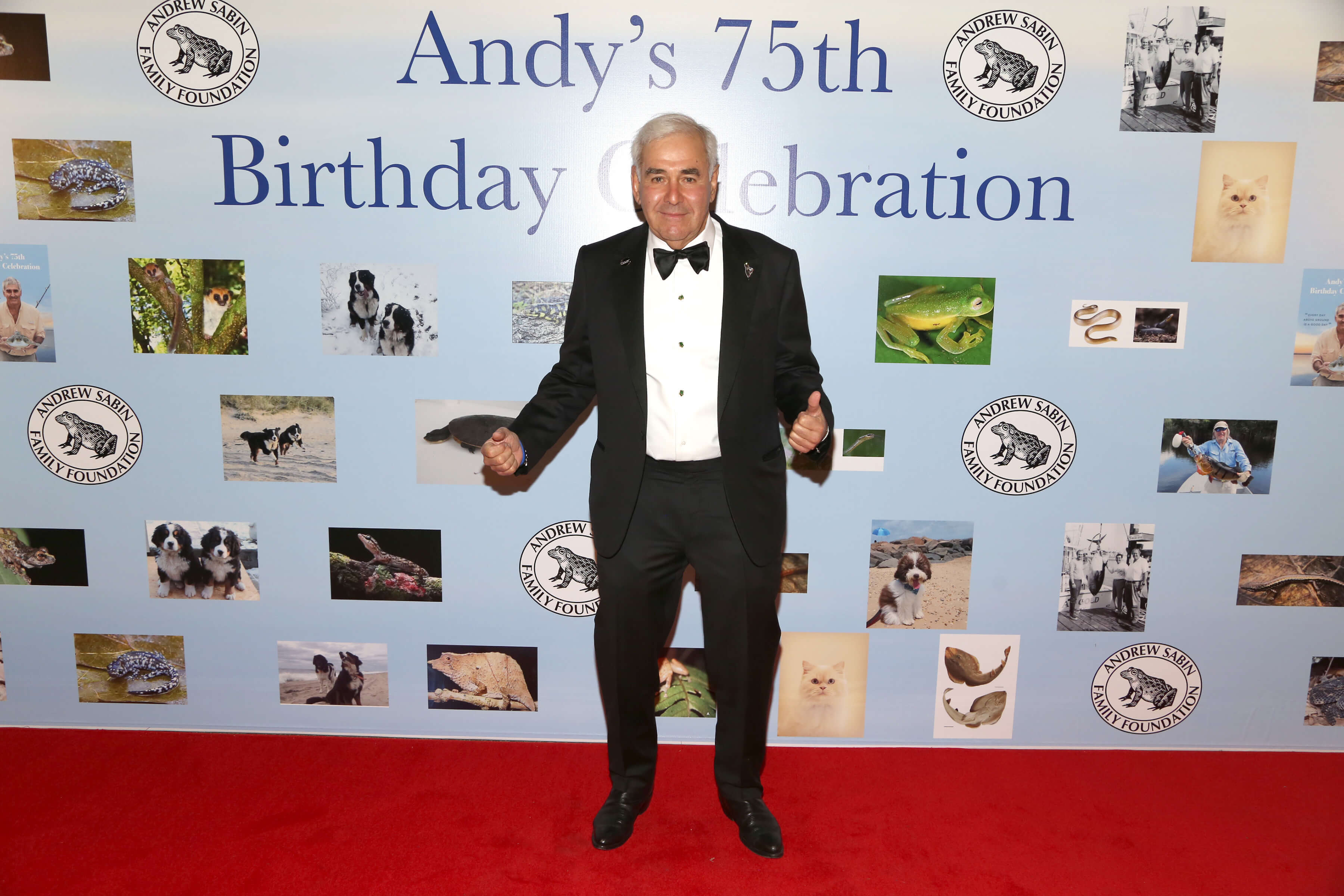 Andy Sabin attends Andy Sabin's 75th Birthday Celebration at American Museum of Natural History on December 4, 2021 in New York.