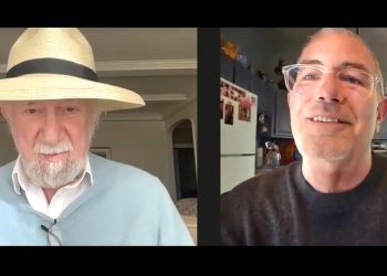 Dan Rattiner an dFrank Calvo of Montauk Chemists