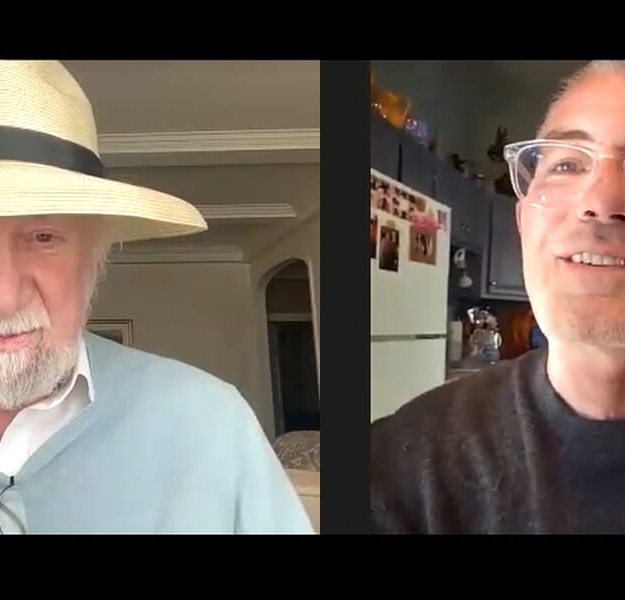 Dan Rattiner an dFrank Calvo of Montauk Chemists