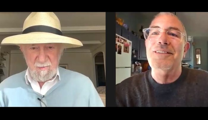 Dan Rattiner an dFrank Calvo of Montauk Chemists