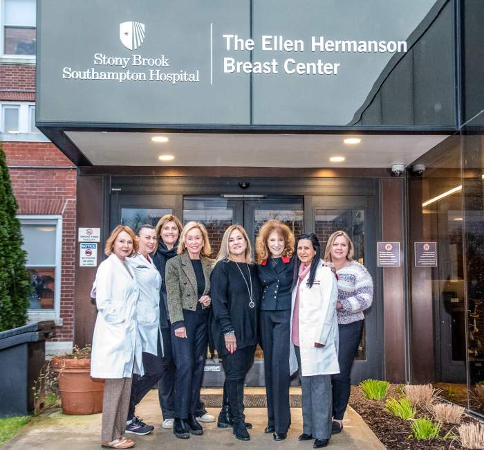 Ellen Hermanson Breast Center team at Stony Brook Southampton Hospital
